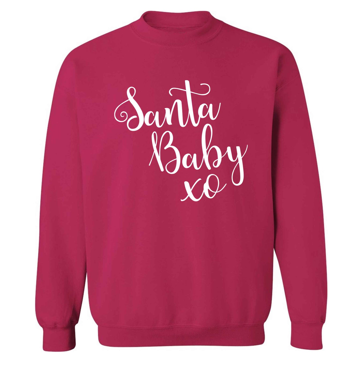 Santa baby Adult's unisex pink Sweater 2XL