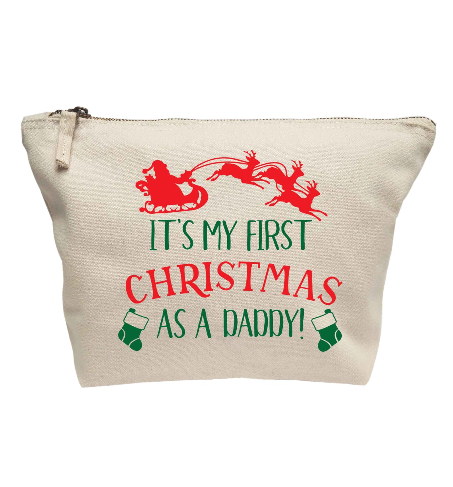 It's my first Christmas as a daddy | makeup / wash bag