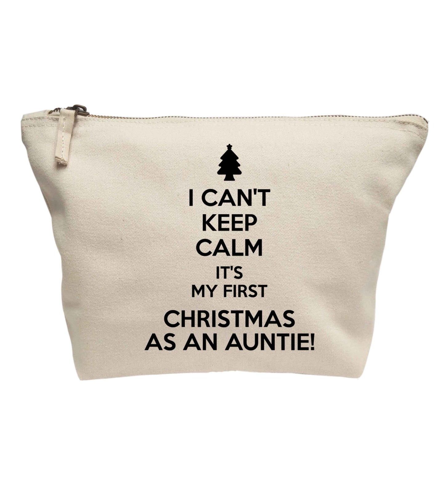 I can't keep calm it's my first Christmas as an auntie! | makeup / wash bag