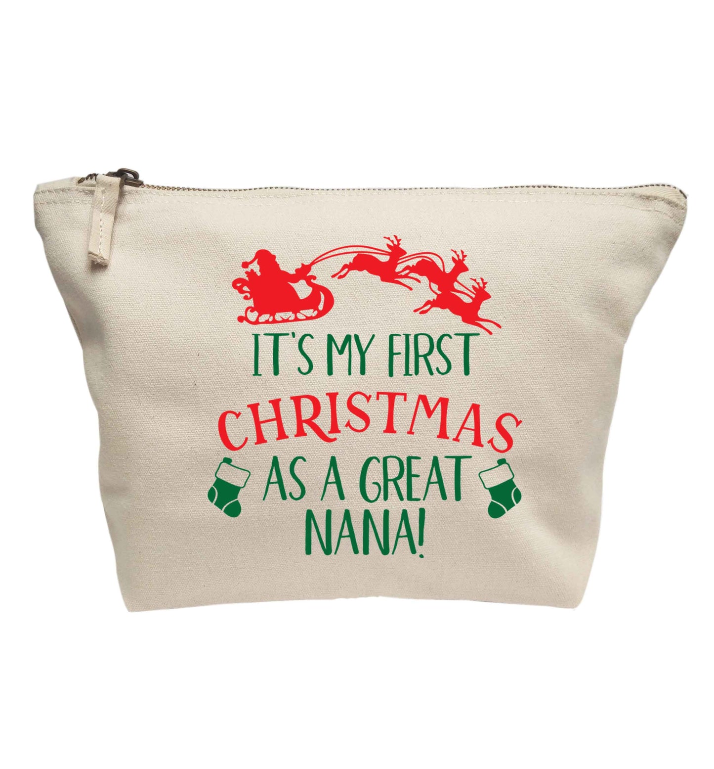 It's my first Christmas as a great nana! | makeup / wash bag