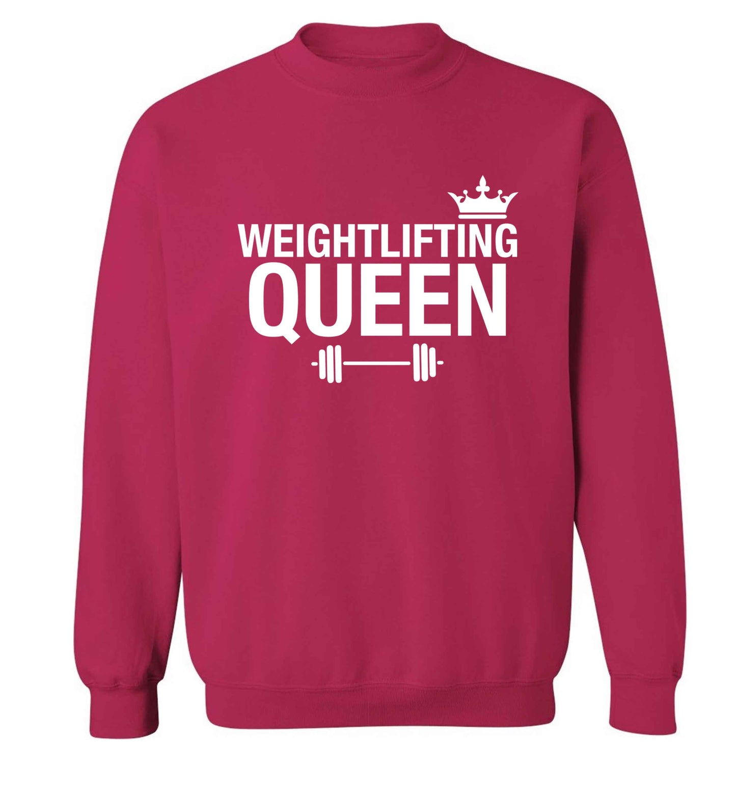 Weightlifting Queen Adult's unisex pink Sweater 2XL