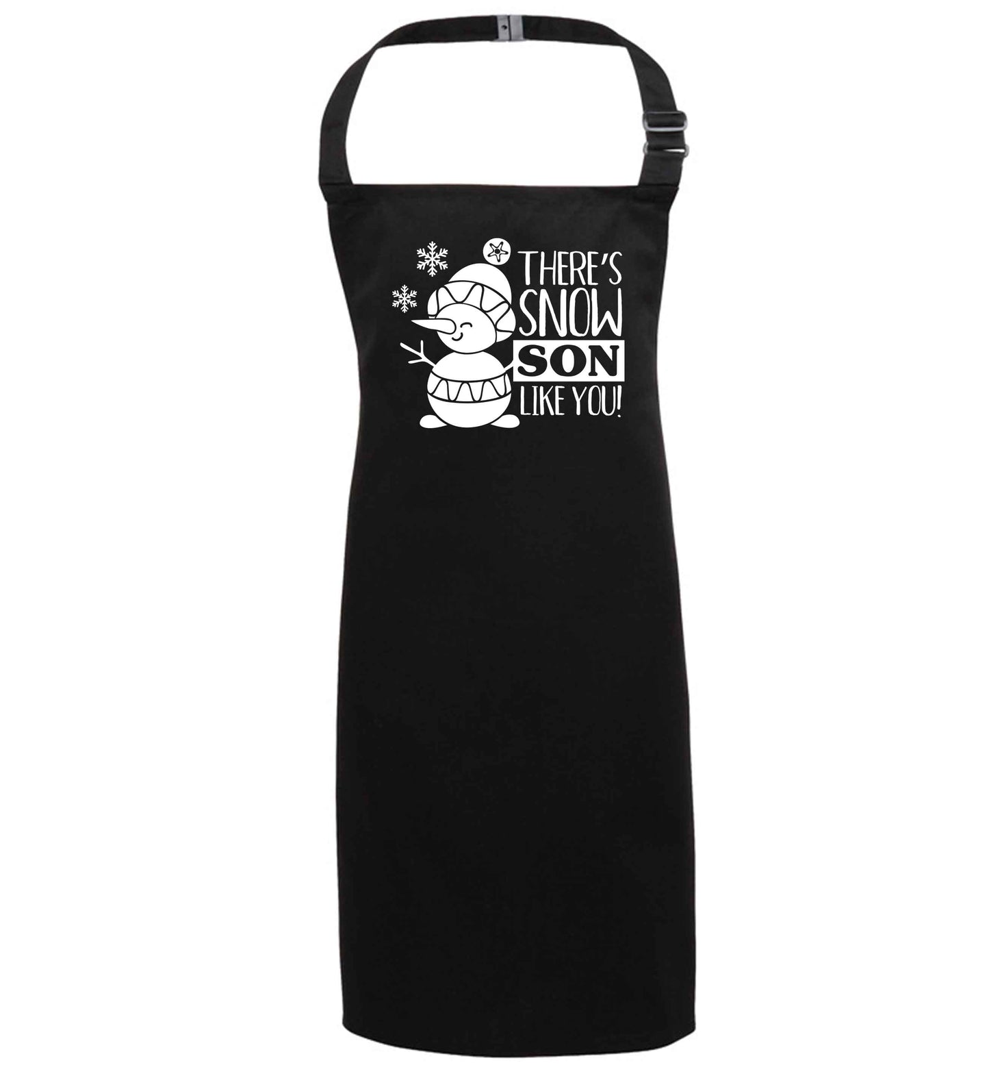 There's snow son like you black apron 7-10 years