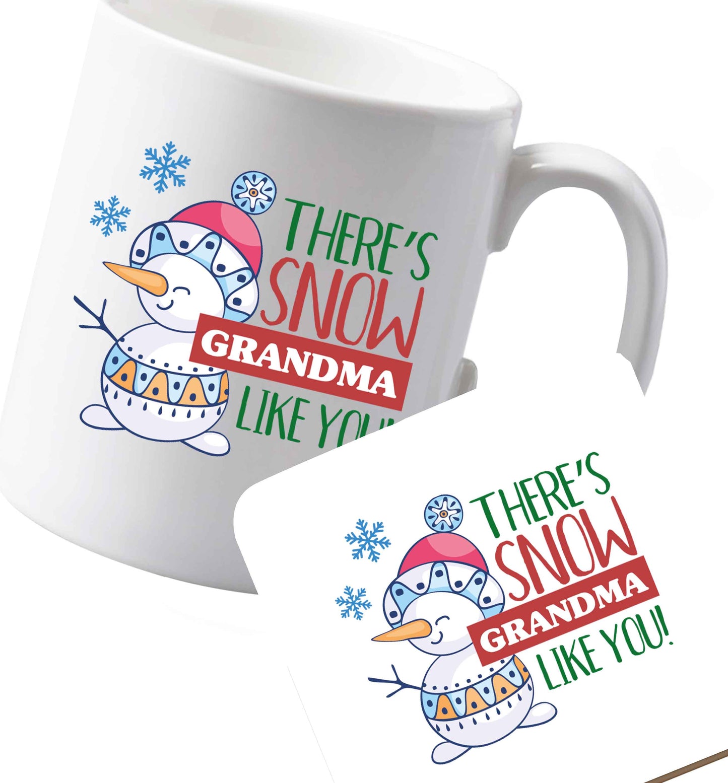 10 oz Ceramic mug and coaster Favourite Type Pan Pancake both sides