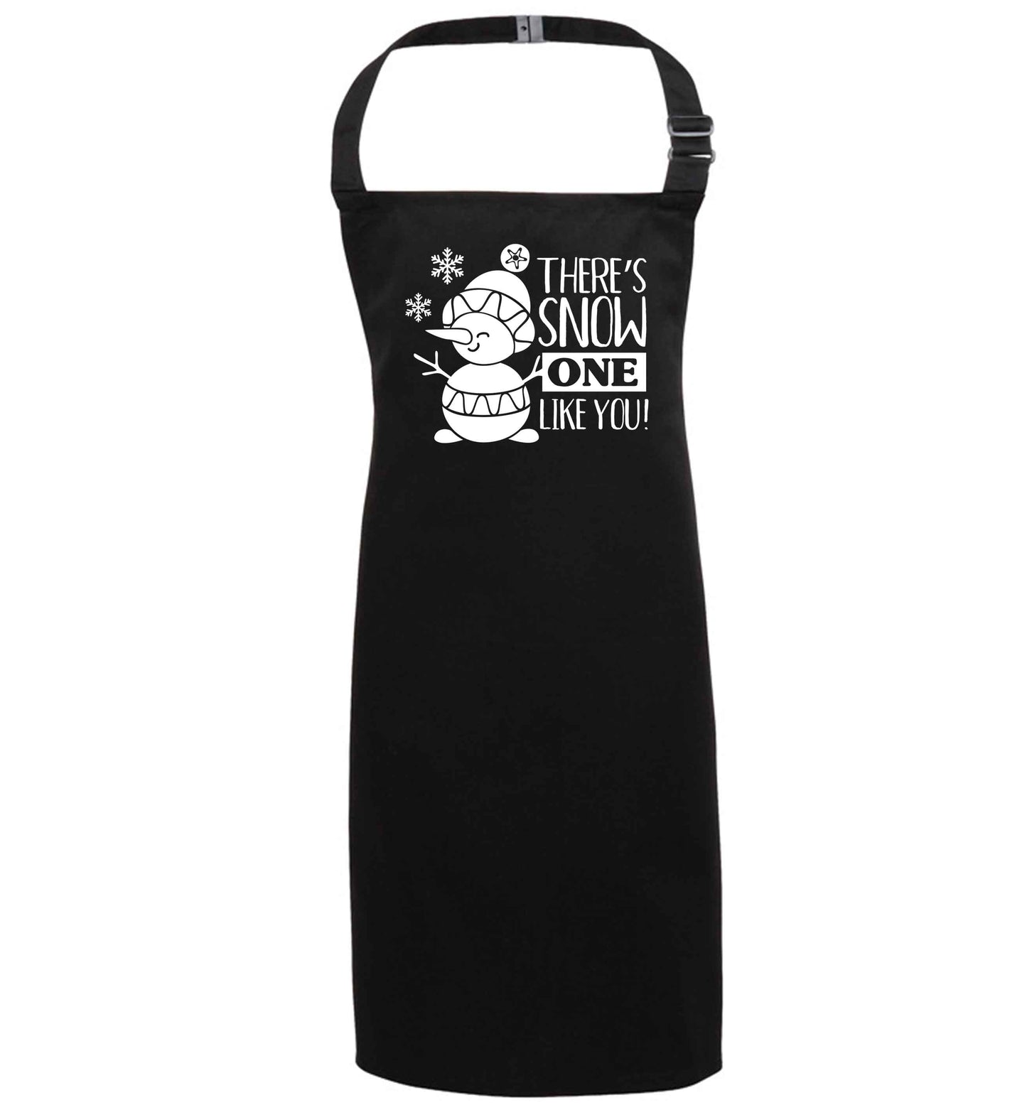 There's snow one like you black apron 7-10 years