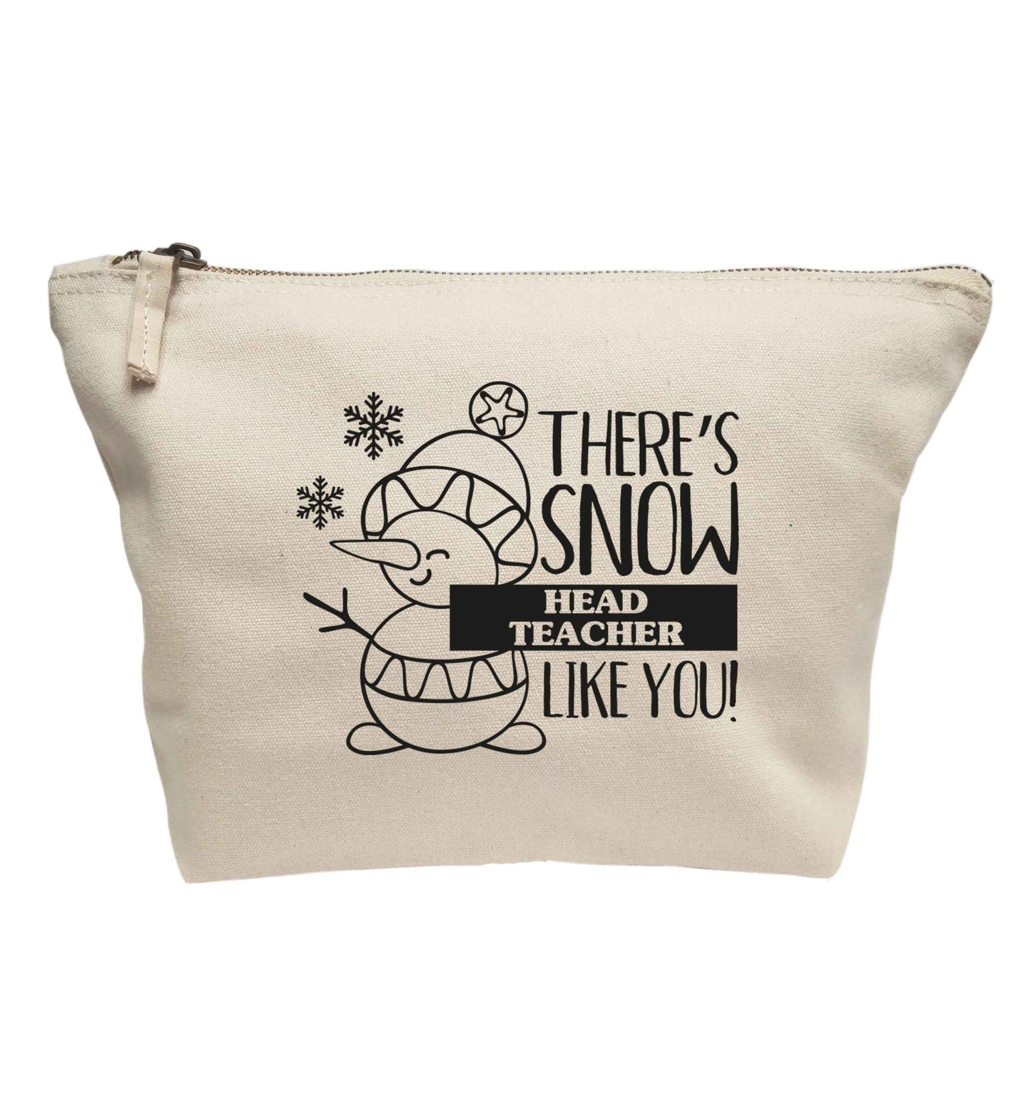 There's snow head teacher like you | Makeup / wash bag