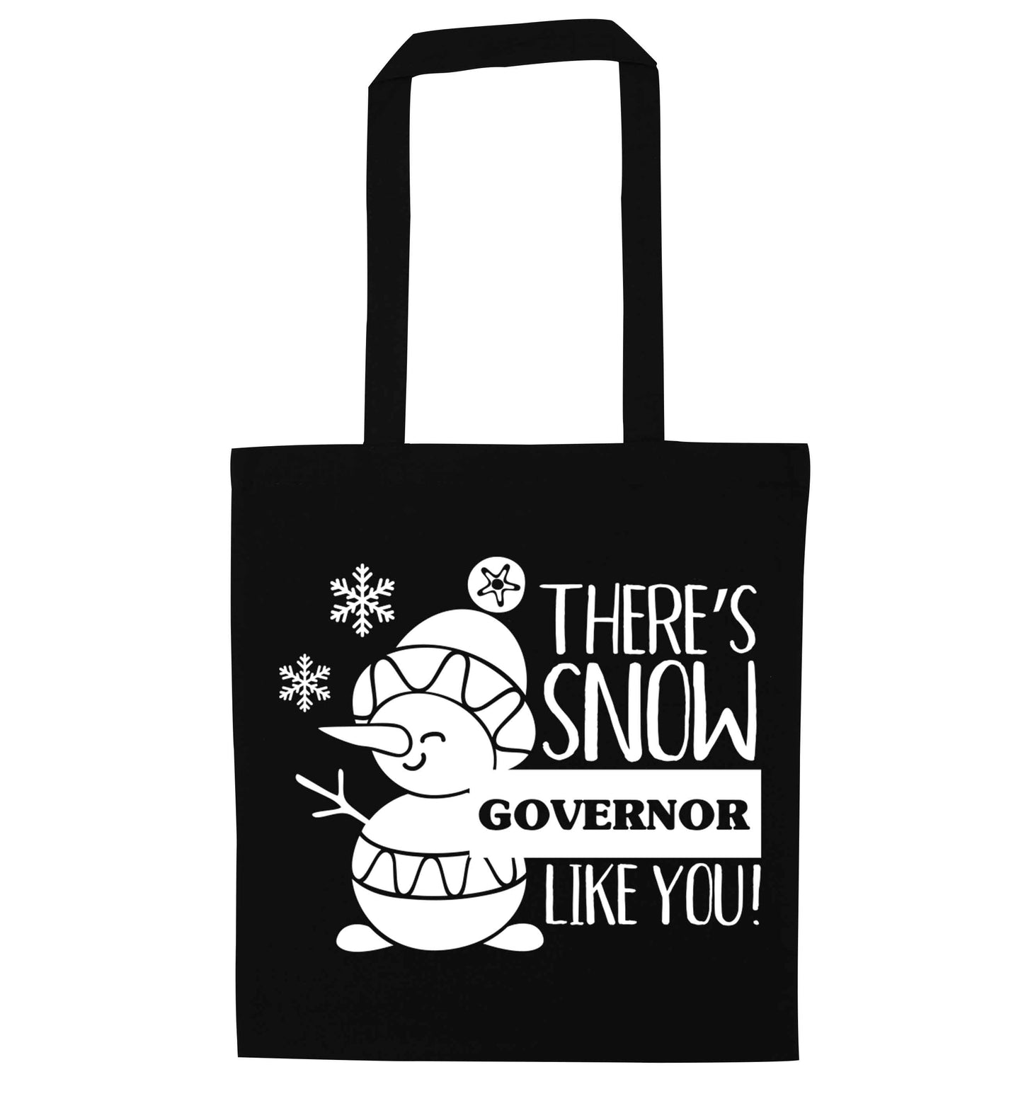 There's snow governor like you black tote bag
