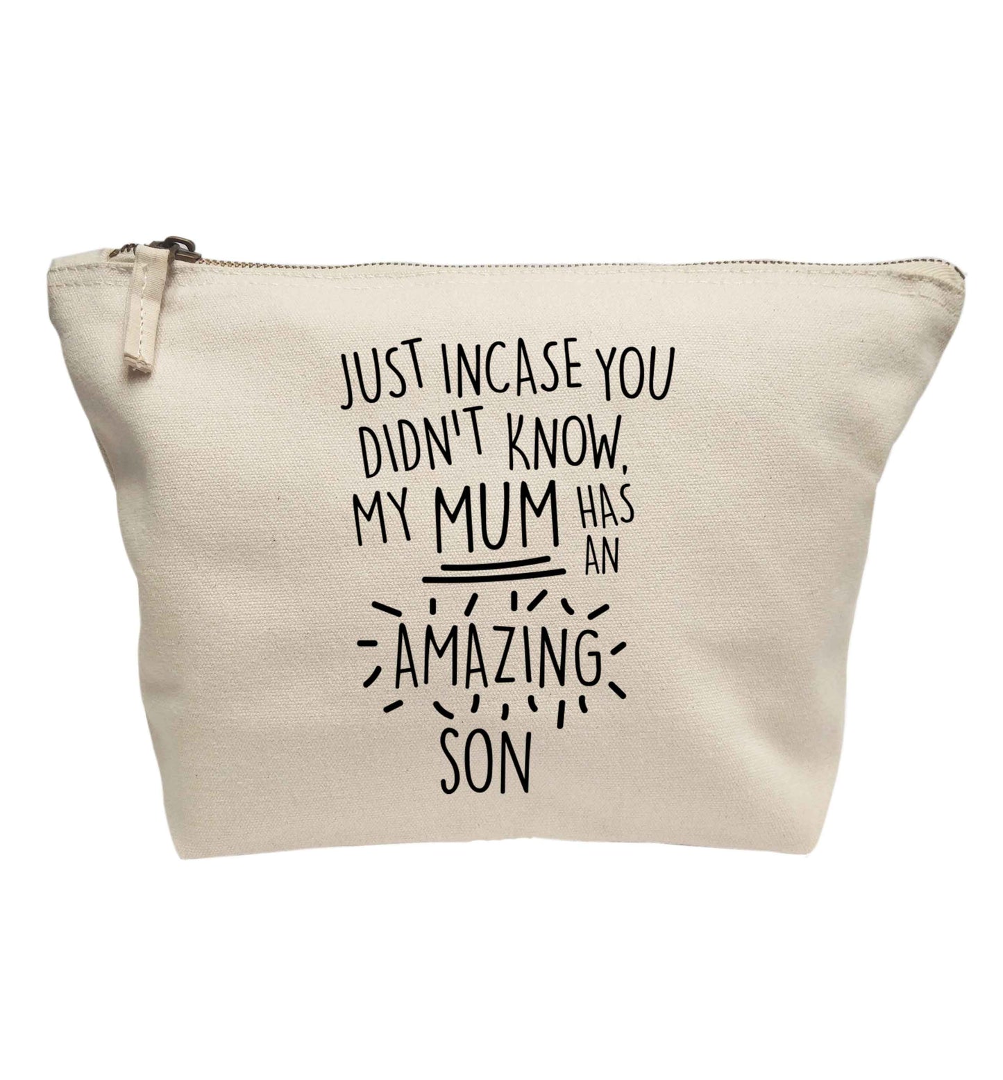 Just incase you didn't know my mum has an amazing son | Makeup / wash bag