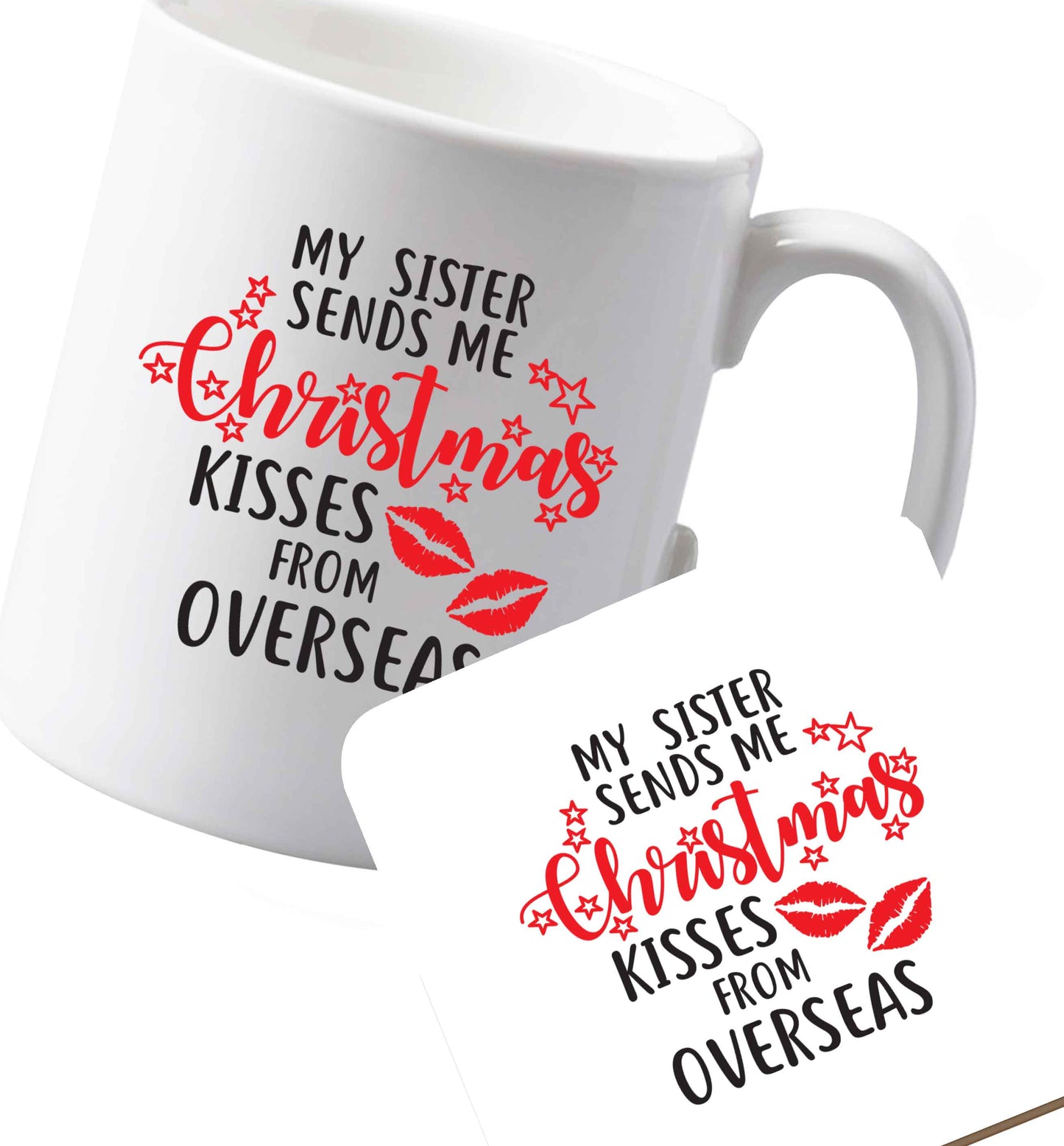 10 oz Ceramic mug and coaster Favourite Type Pan Pancake both sides