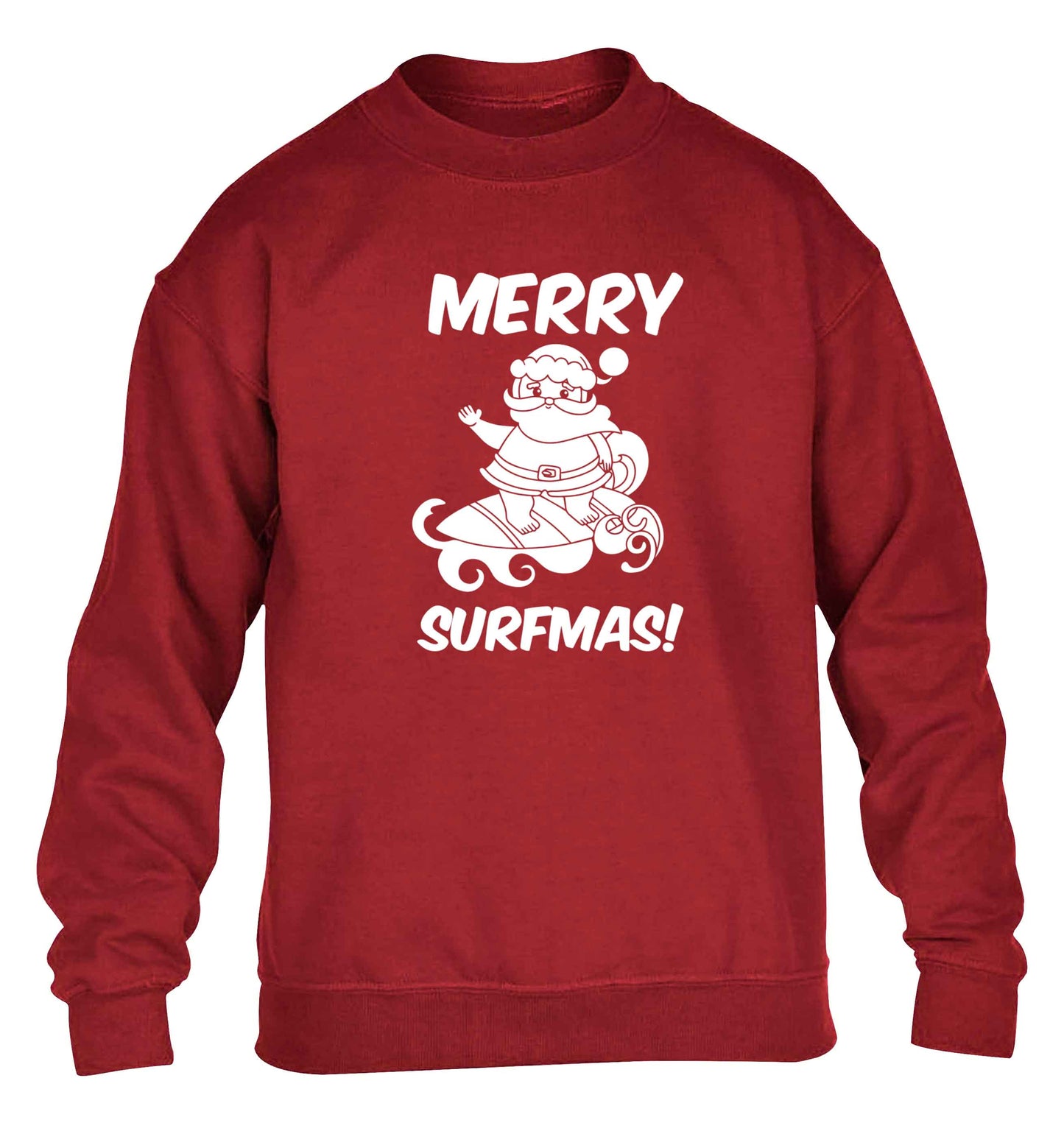 Daddy Christmas Kisses Overseas children's grey sweater 12-13 Years