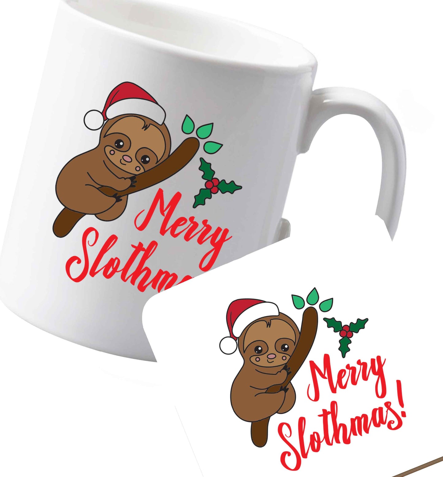 10 oz Ceramic mug and coaster Favourite Type Pan Pancake both sides