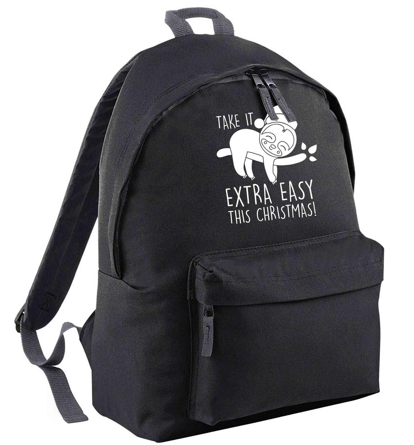 Slow Ho Ho black adults backpack