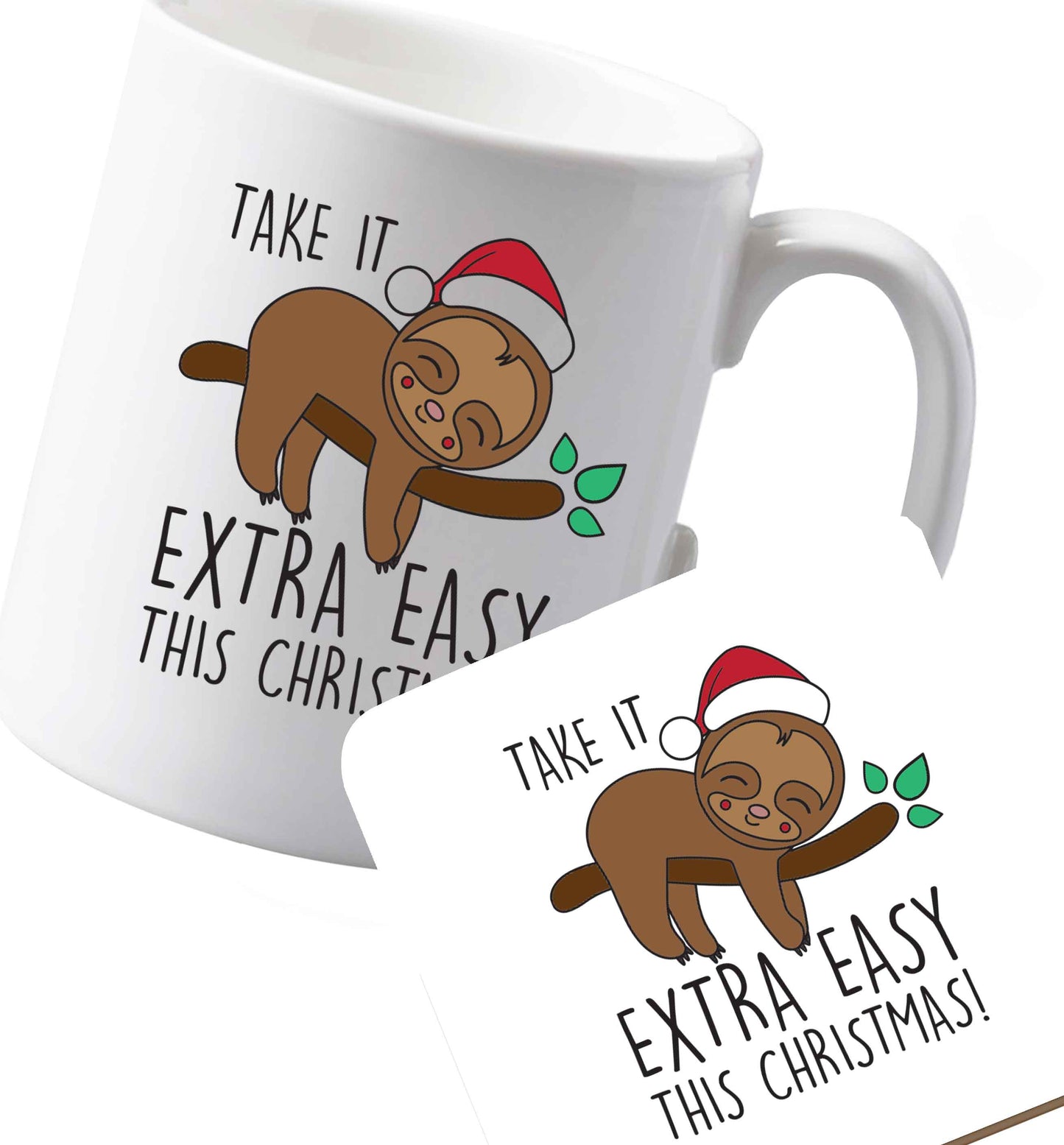 10 oz Ceramic mug and coaster Favourite Type Pan Pancake both sides