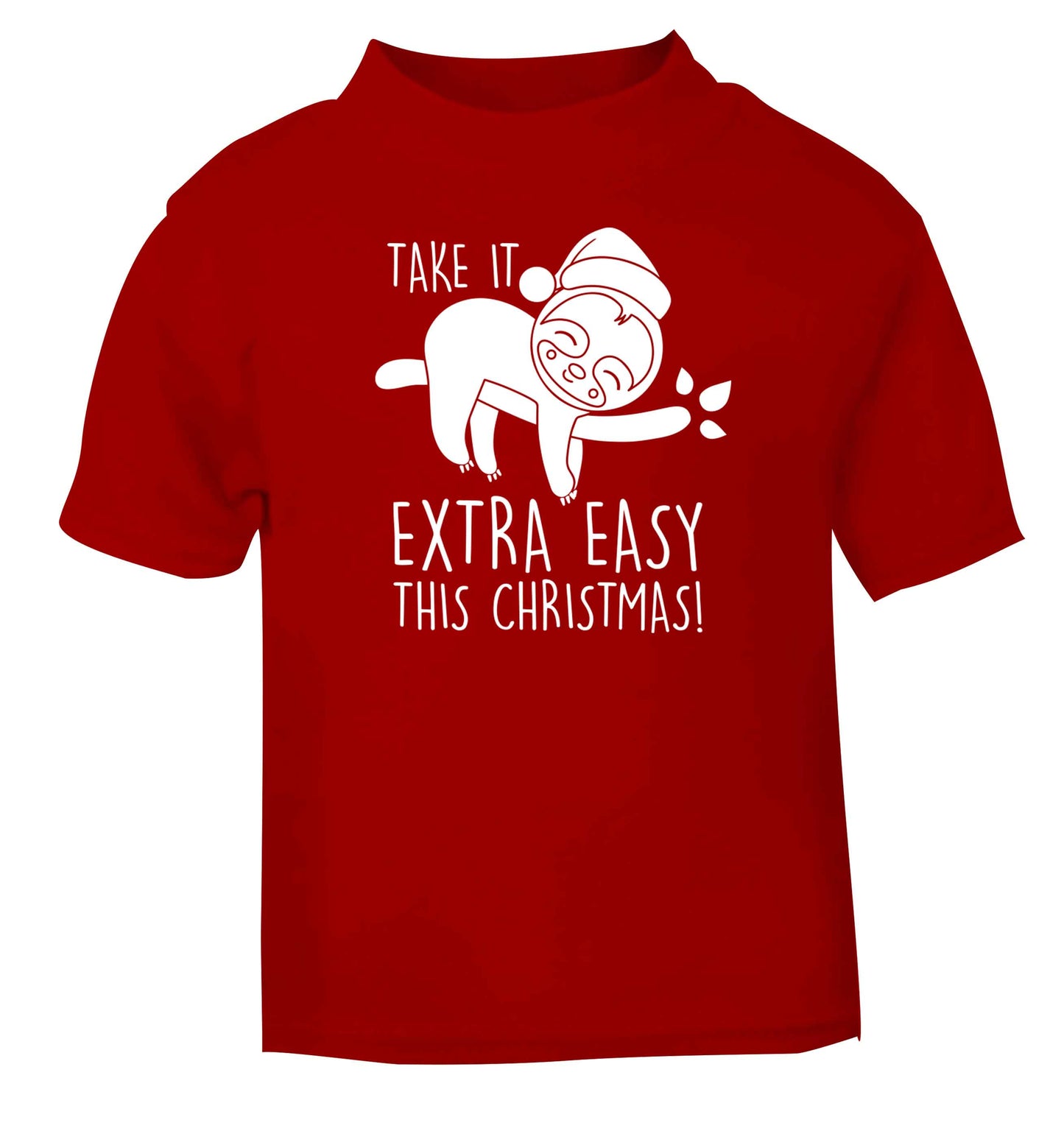 Slow Ho Ho red baby toddler Tshirt 2 Years