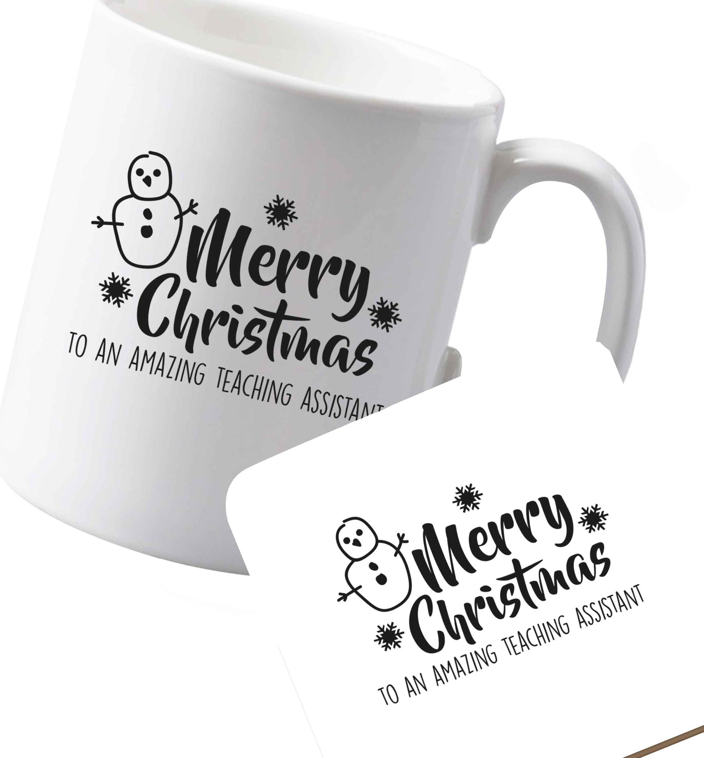 10 oz Ceramic mug and coaster Favourite Type Pan Pancake both sides