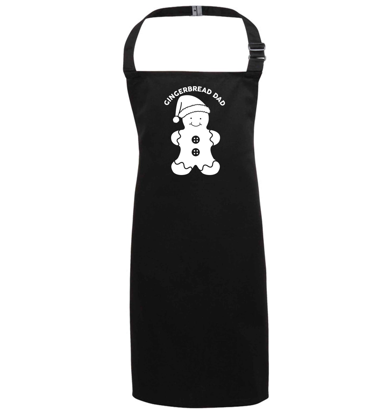 Merry Christmas black apron 7-10 years