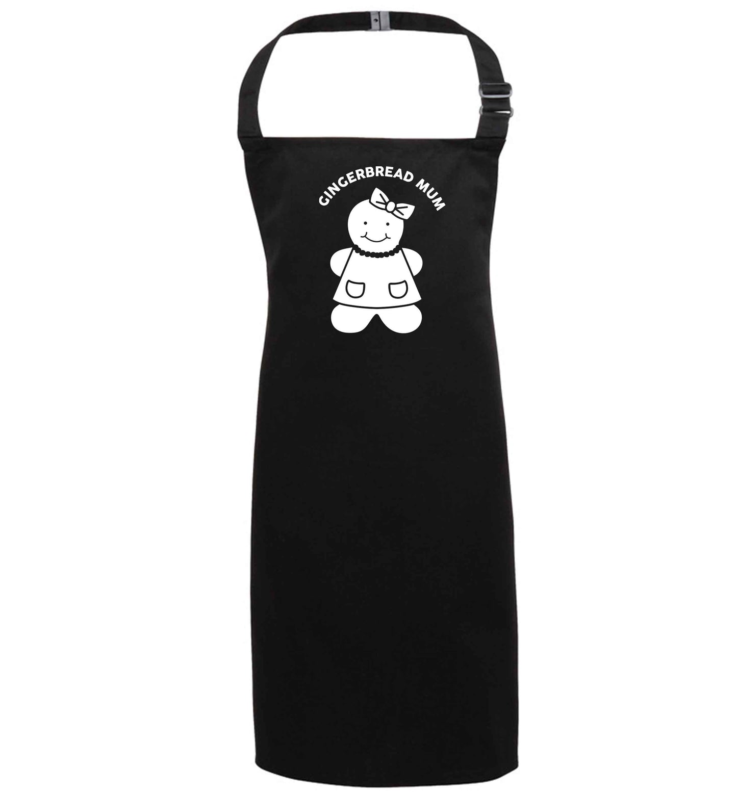 Merry Christmas black apron 7-10 years