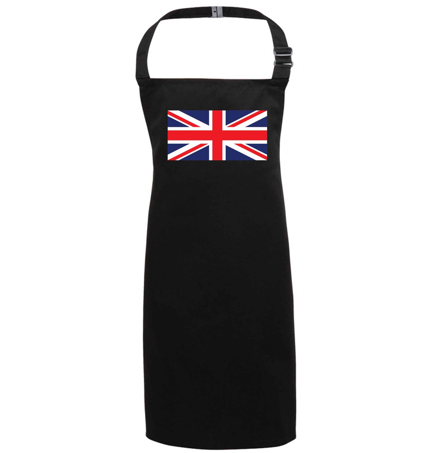 Union Jack black apron 7-10 years