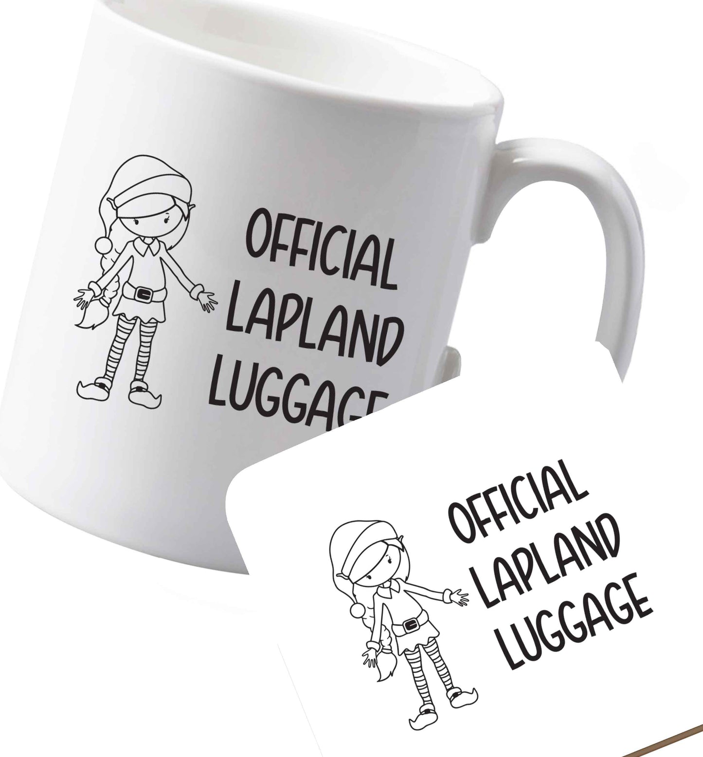 10 oz Ceramic mug and coaster Favourite Type Pan Pancake both sides