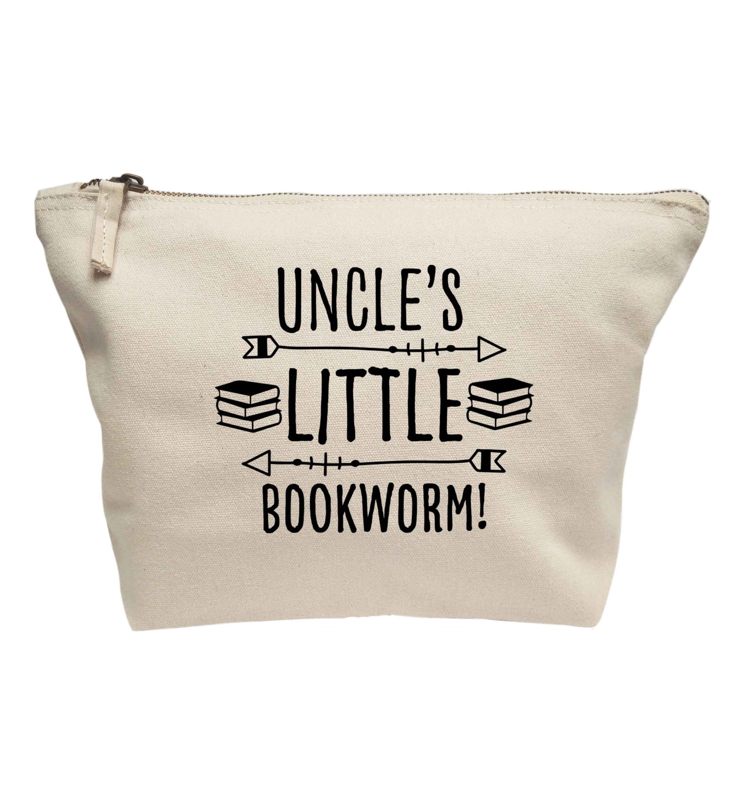 Uncle's little bookworm | Makeup / wash bag