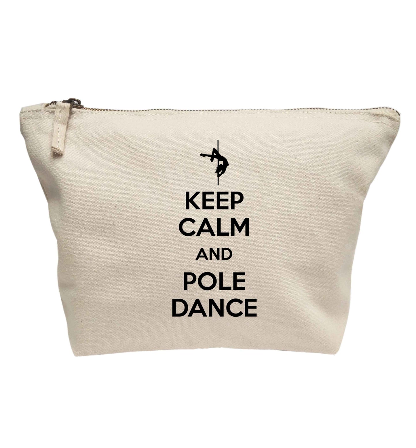 Keep calm and pole dance | Makeup / wash bag