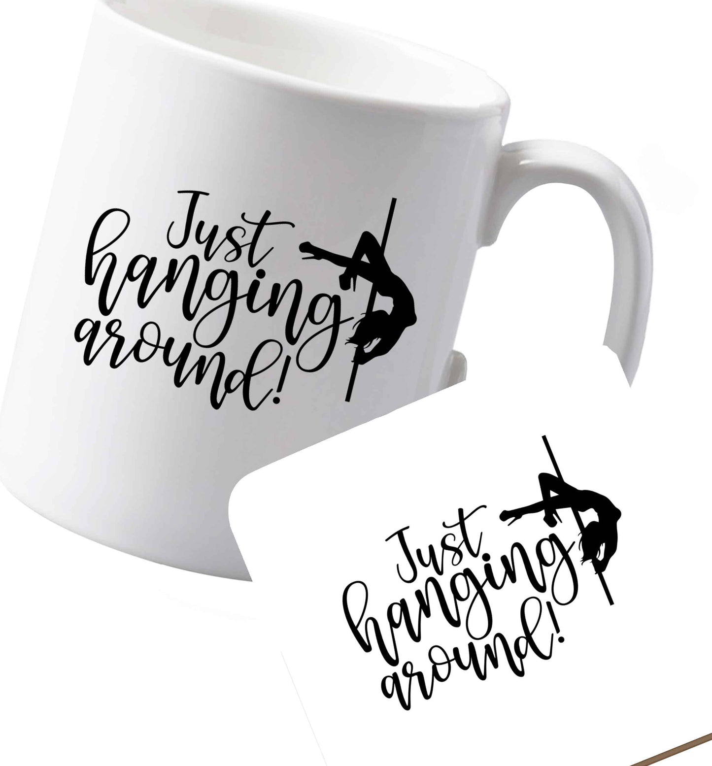 10 oz Ceramic mug and coaster Favourite Type Pan Pancake both sides