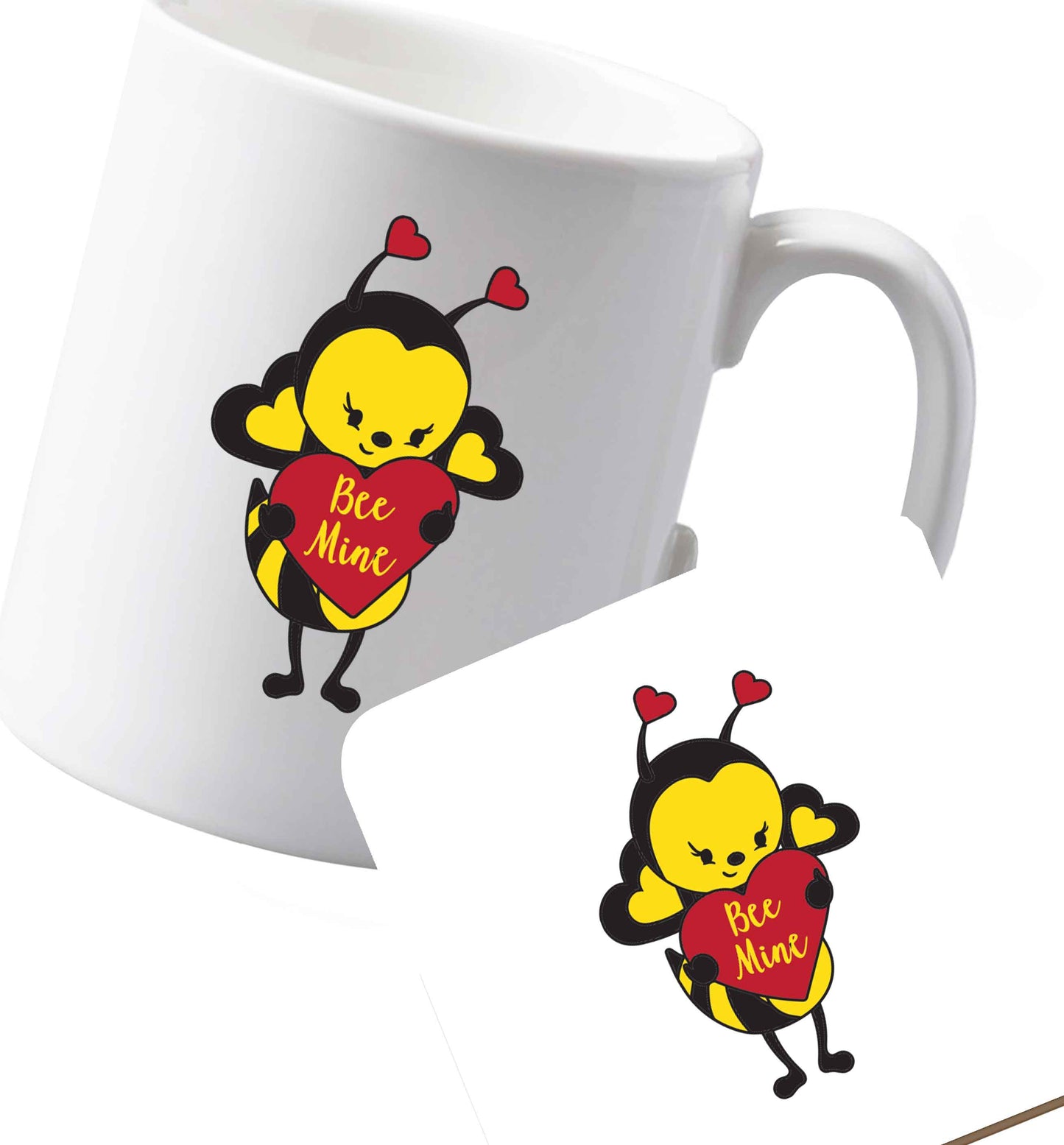 10 oz Ceramic mug and coaster Favourite Type Pan Pancake both sides