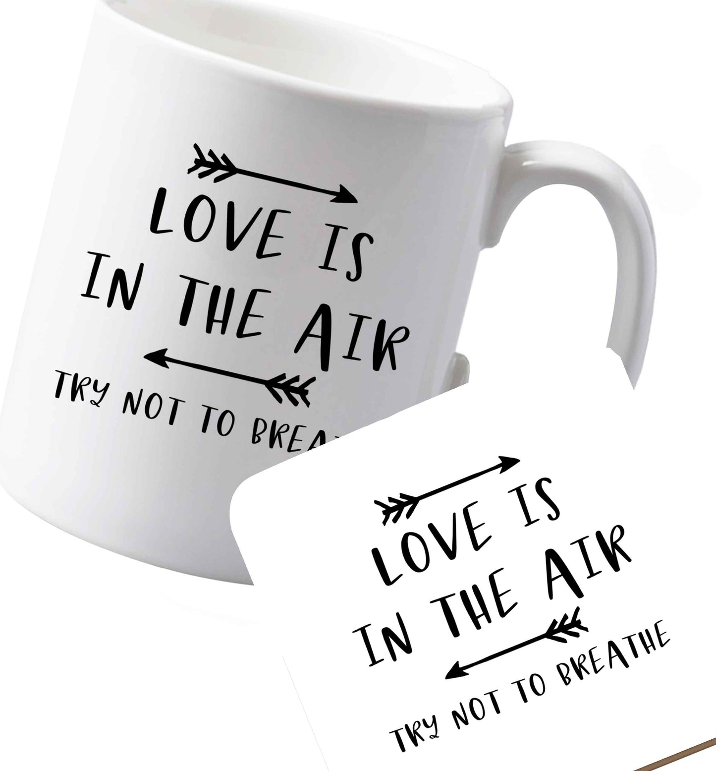 10 oz Ceramic mug and coaster Favourite Type Pan Pancake both sides