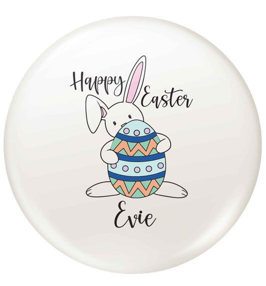 Happy Easter - personalised small 25mm Pin badge