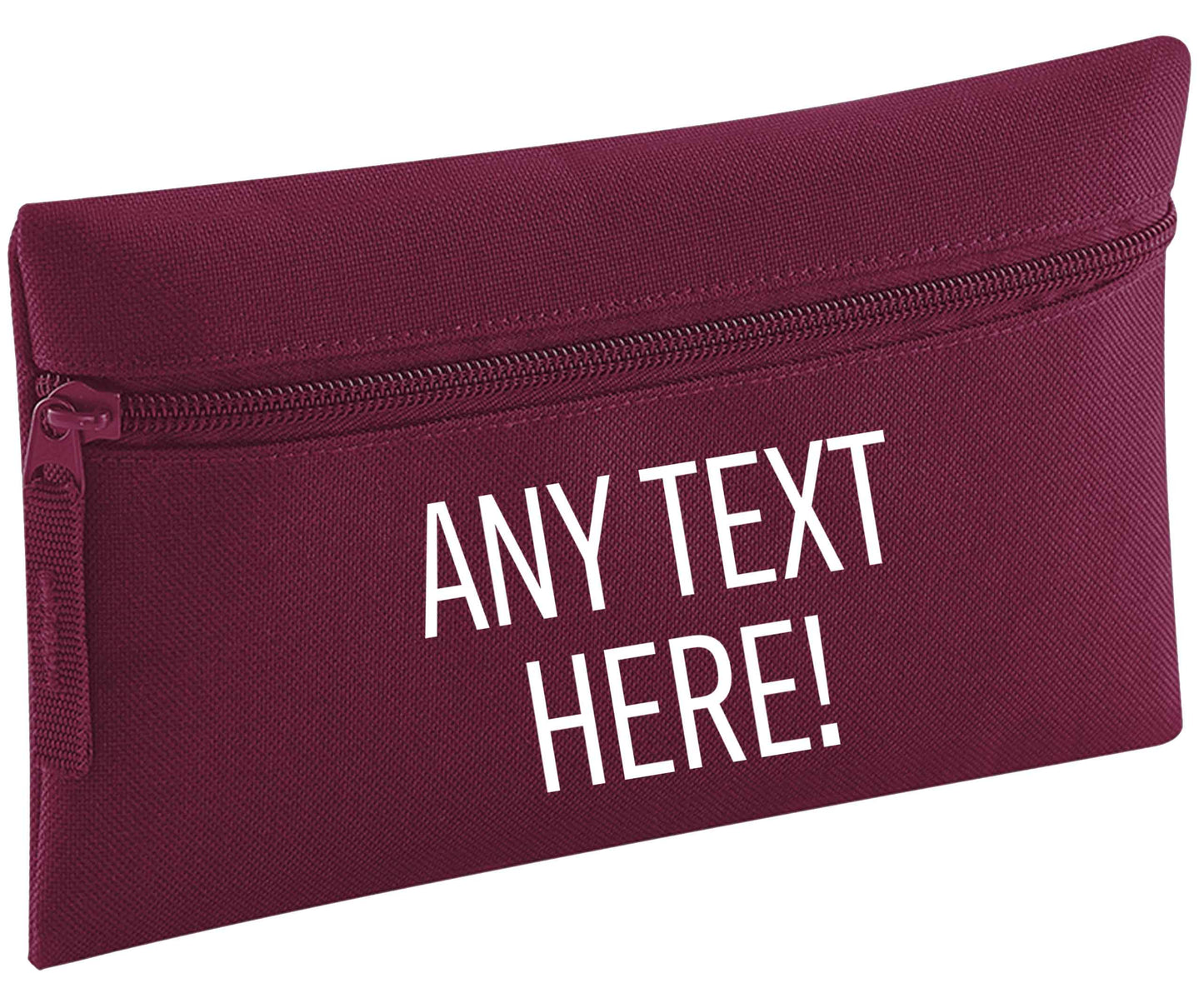 Custom order any text colour and font | Pencil Case