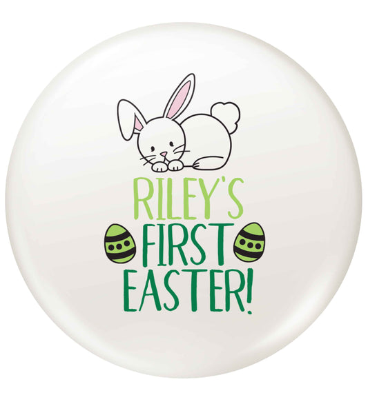 Personalised first Easter small 25mm Pin badge