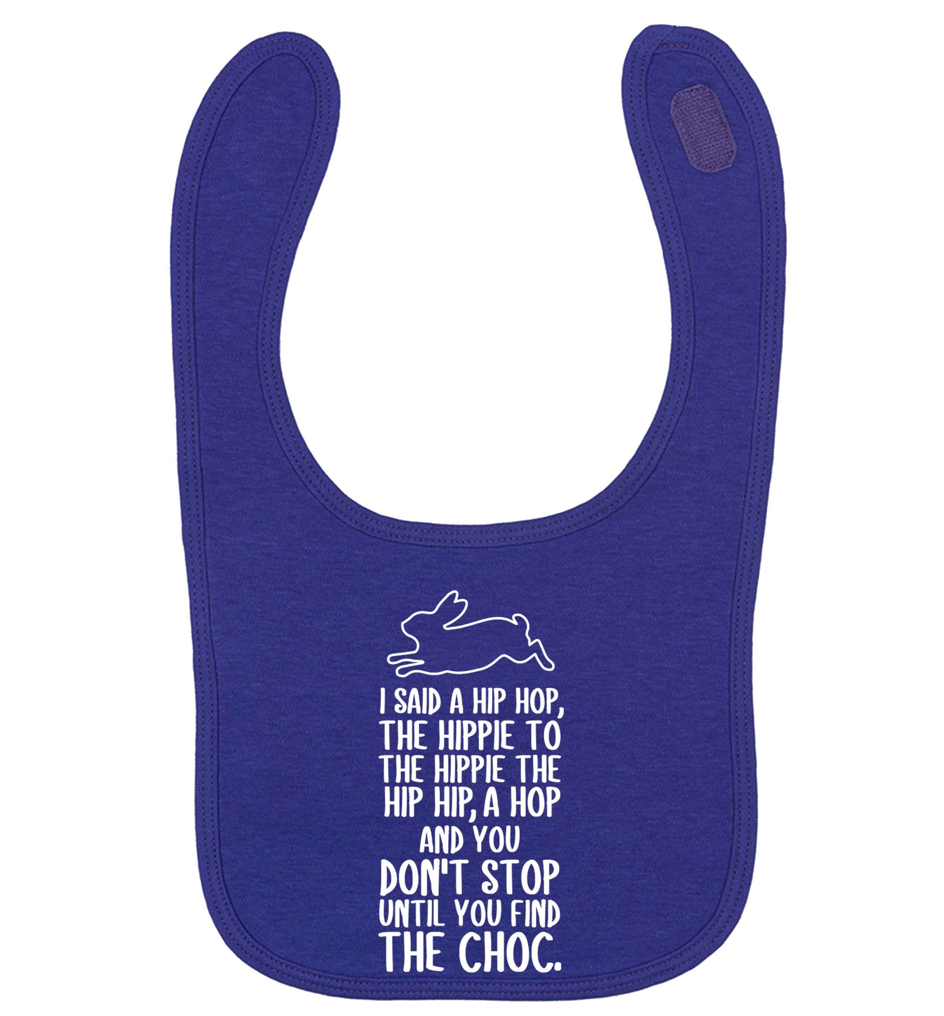 Don't stop until you find the choc | baby bib