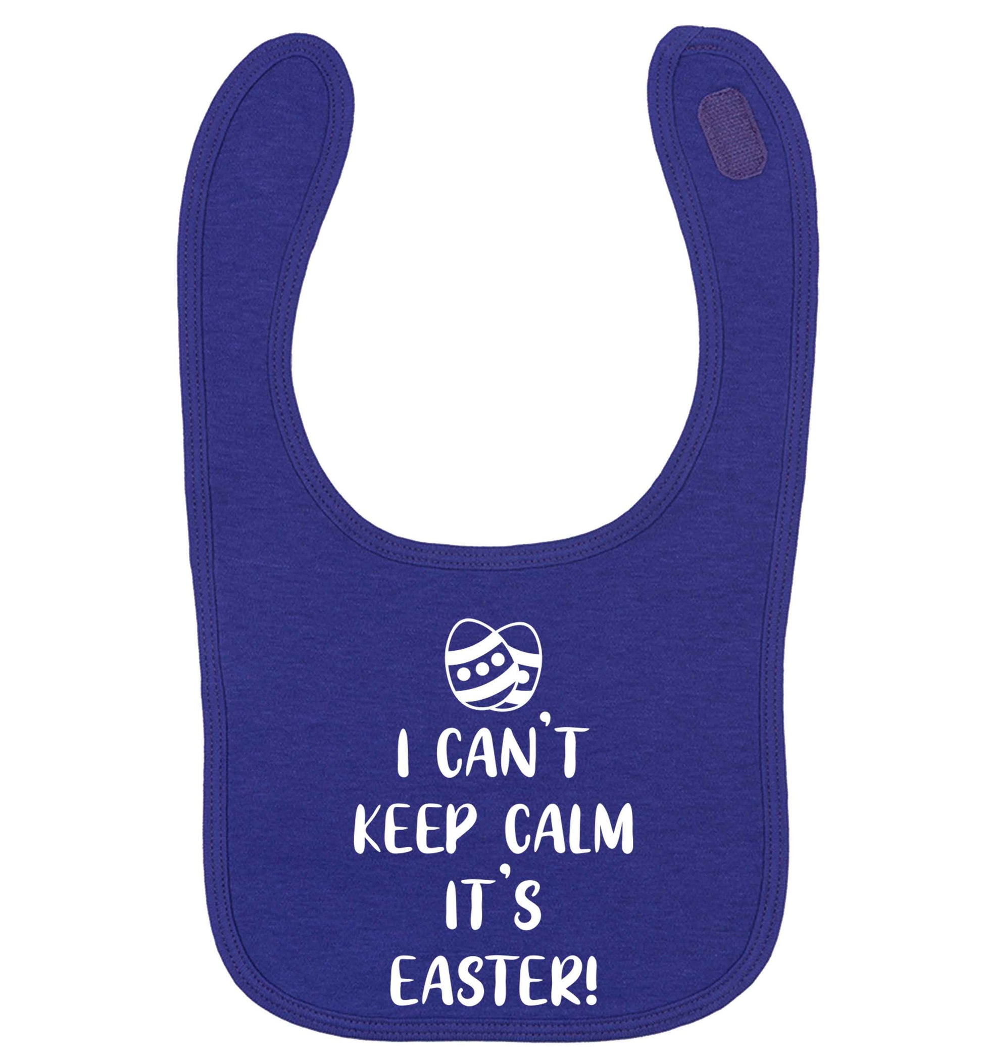 I can't keep calm it's Easter | baby bib