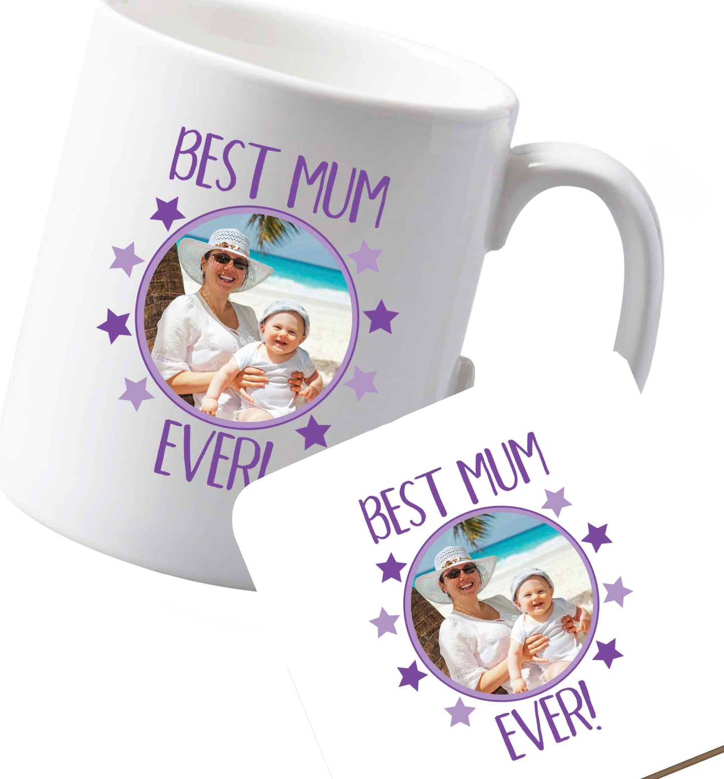 10 oz Ceramic mug and coaster Favourite Type Pan Pancake both sides