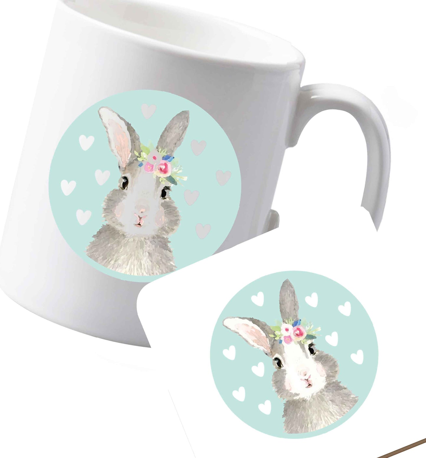 10 oz Ceramic mug and coaster Favourite Type Pan Pancake both sides