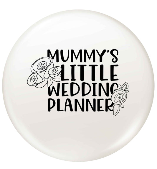 adorable wedding themed gifts for your mini wedding planner! small 25mm Pin badge
