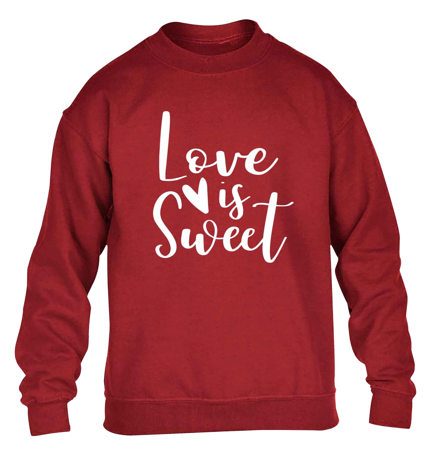 Love really does make the world go round! Ideal for weddings, valentines or just simply to show someone you love them! children's grey sweater 12-13 Years