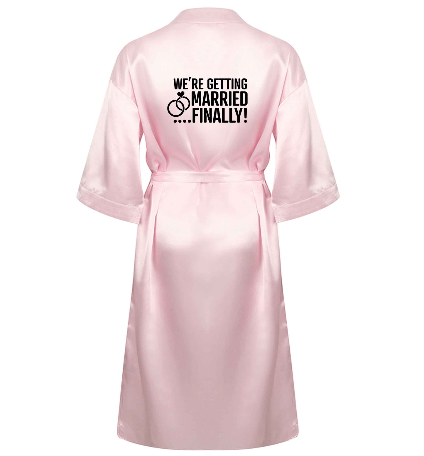 It's been a long wait but it's finally happening! Let everyone know you're celebrating your big day soon! XL/XXL pink  ladies dressing gown size 16/18