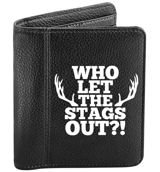Who let the stags out mens wallet