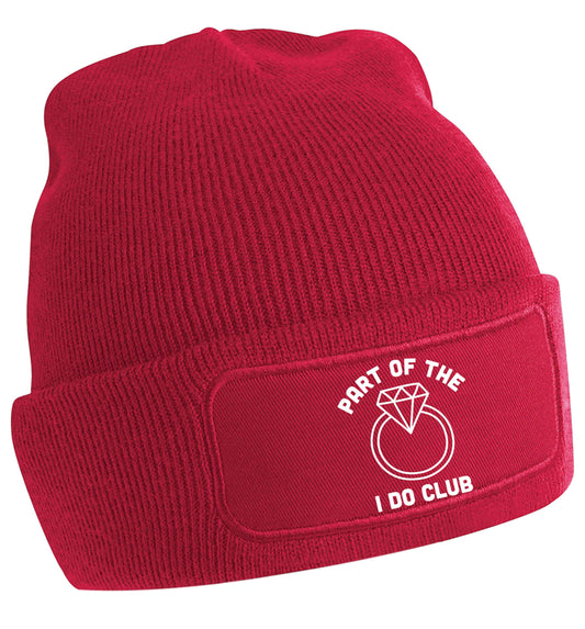 Part of the I do club beanie hat