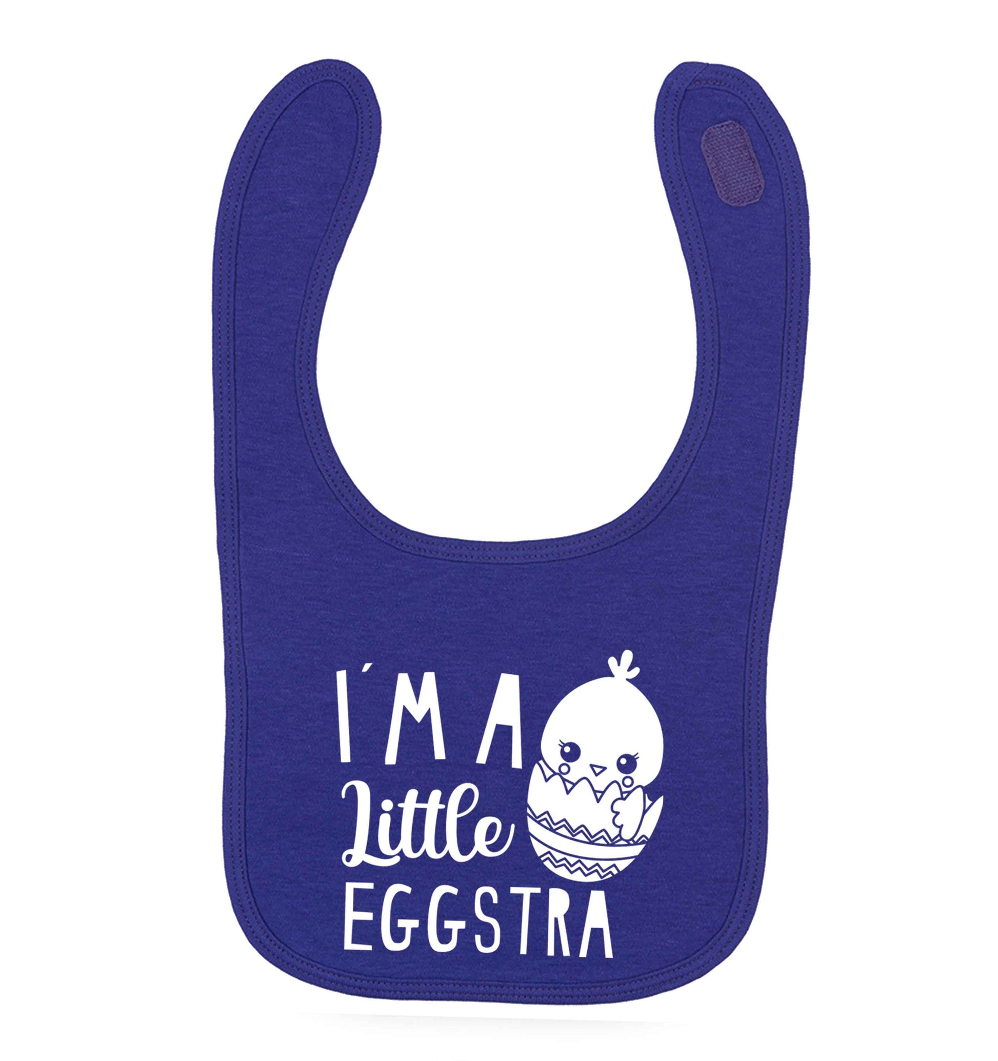 I'm a little eggstra | baby bib