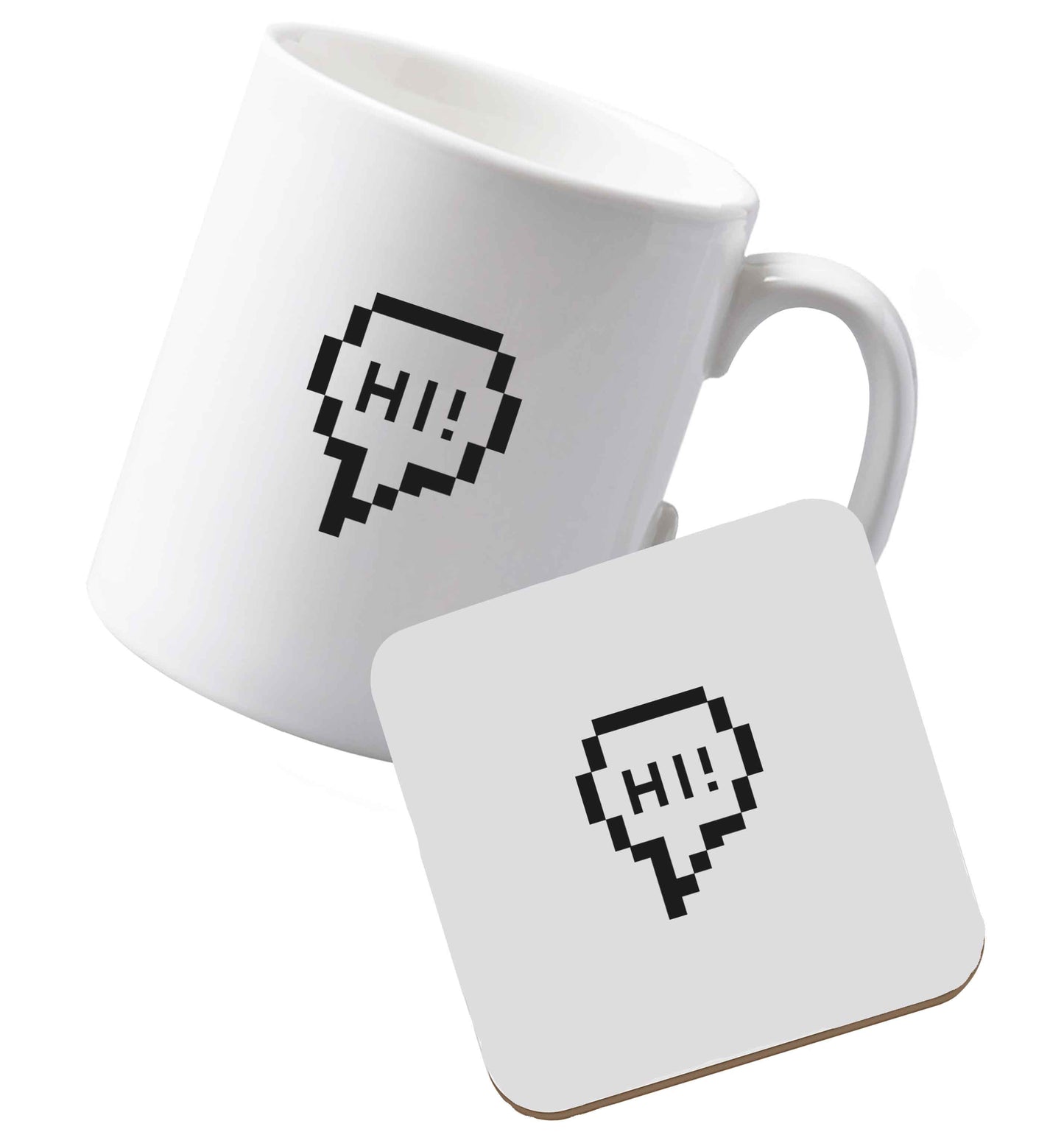 10 oz Ceramic mug and coaster Tis The Season to Drink Whisky both sides