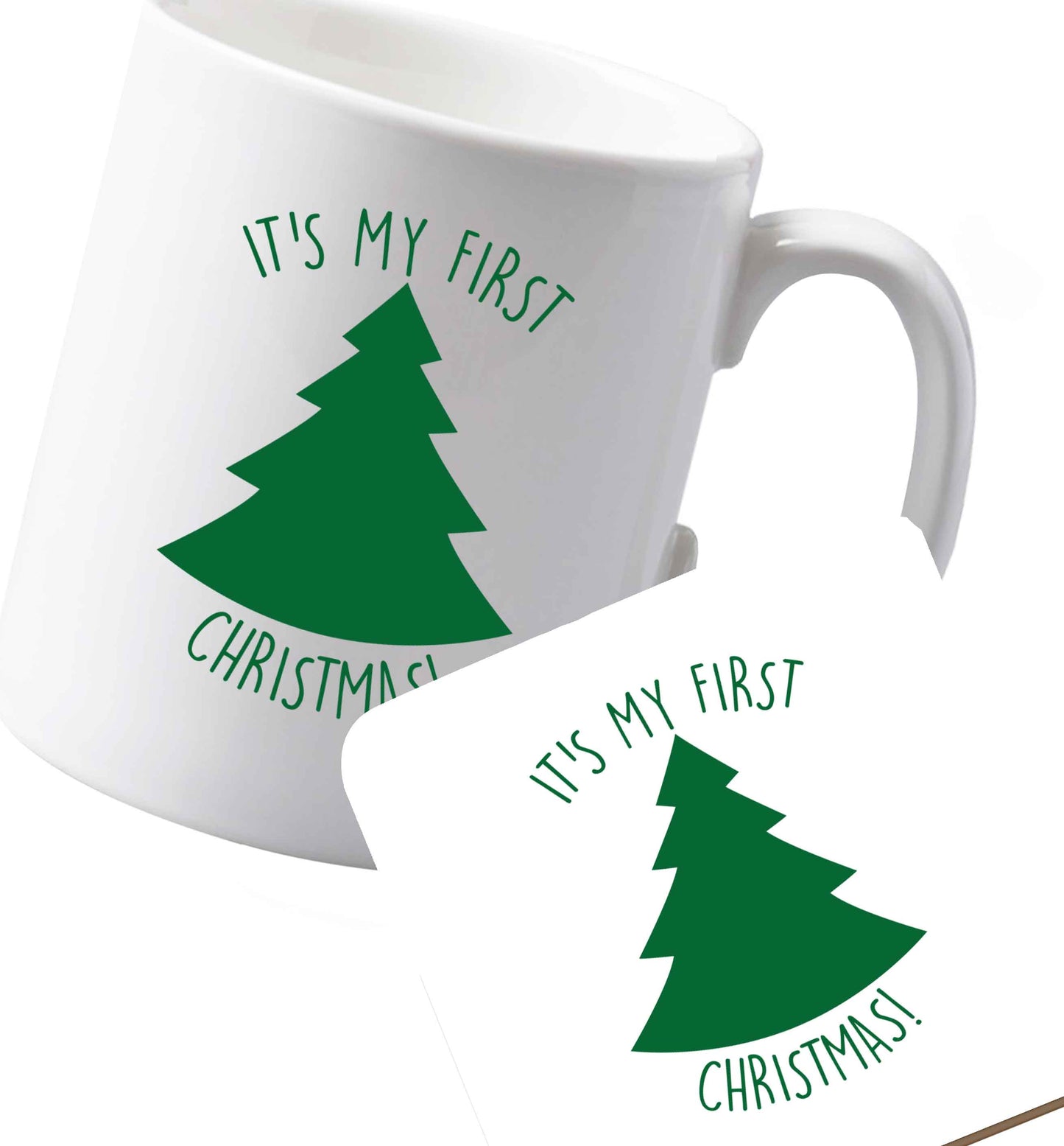 10 oz Ceramic mug and coaster Favourite Type Pan Pancake both sides