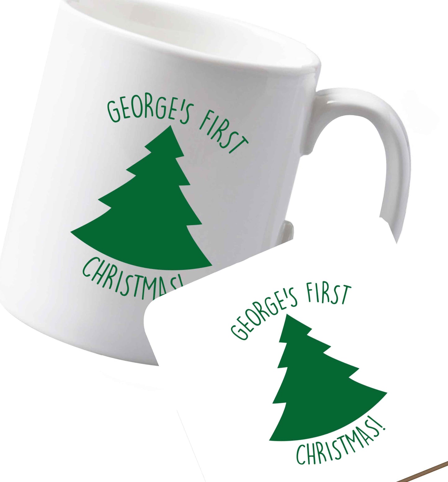 10 oz Ceramic mug and coaster Favourite Type Pan Pancake both sides