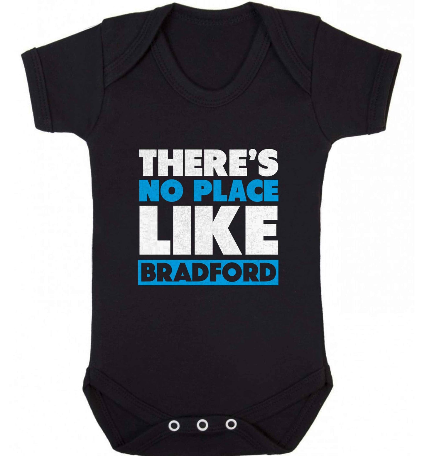 There's no place like Bradford baby vest black 18-24 months