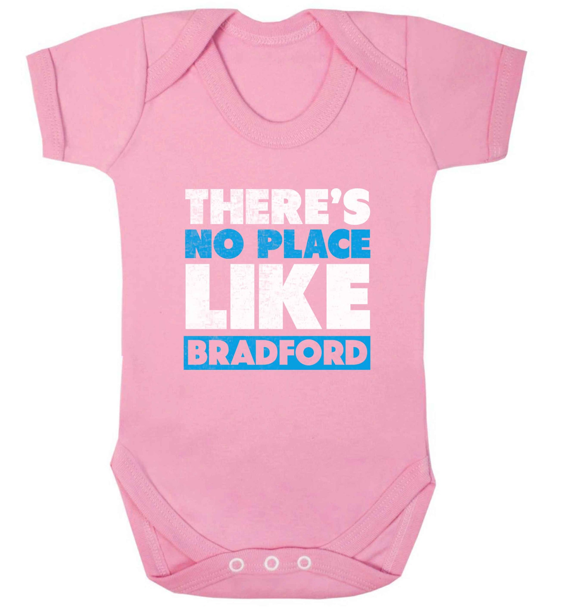 There's no place like Bradford baby vest pale pink 18-24 months