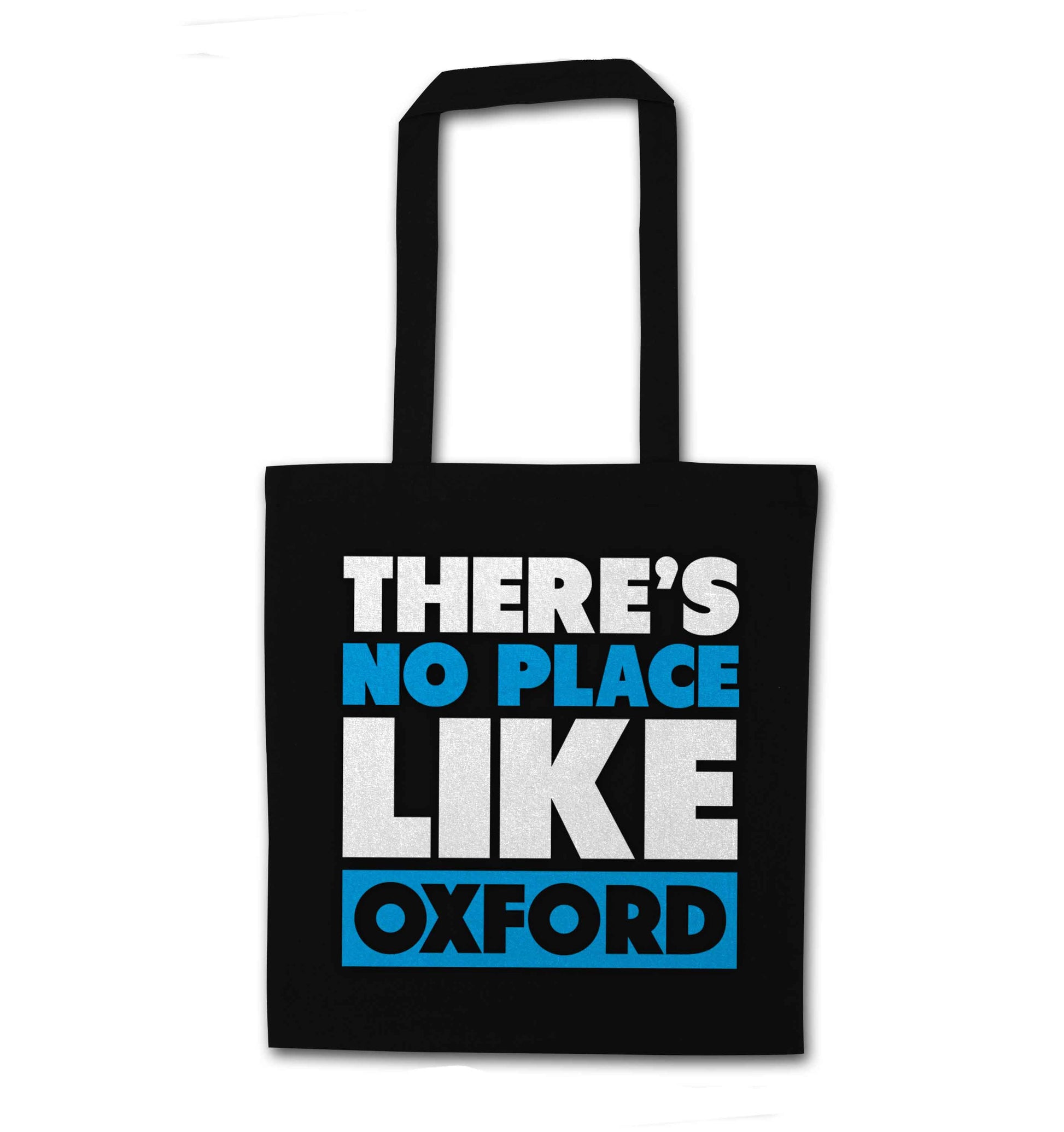 There's no place like Oxford black tote bag