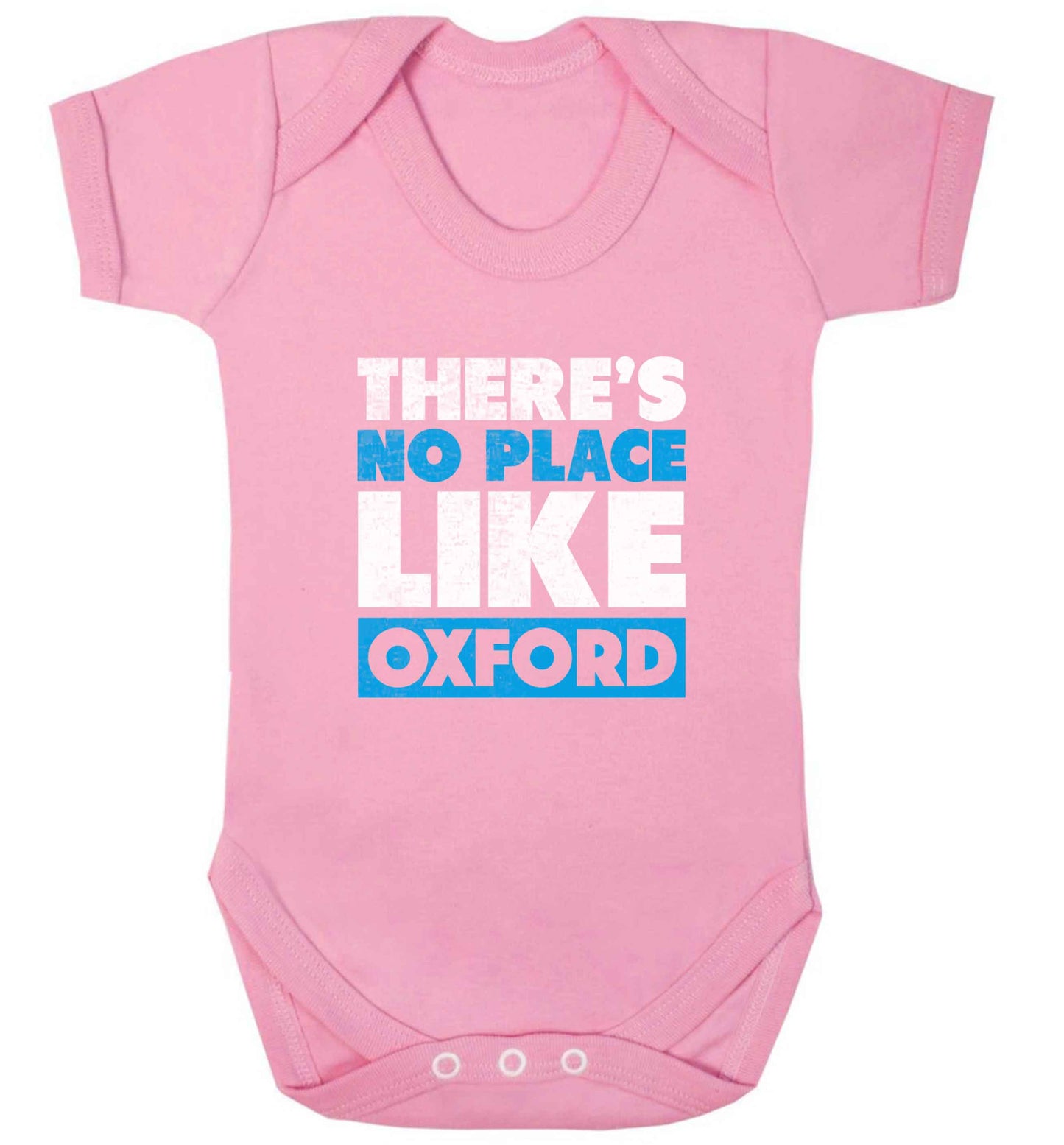 There's no place like Oxford baby vest pale pink 18-24 months