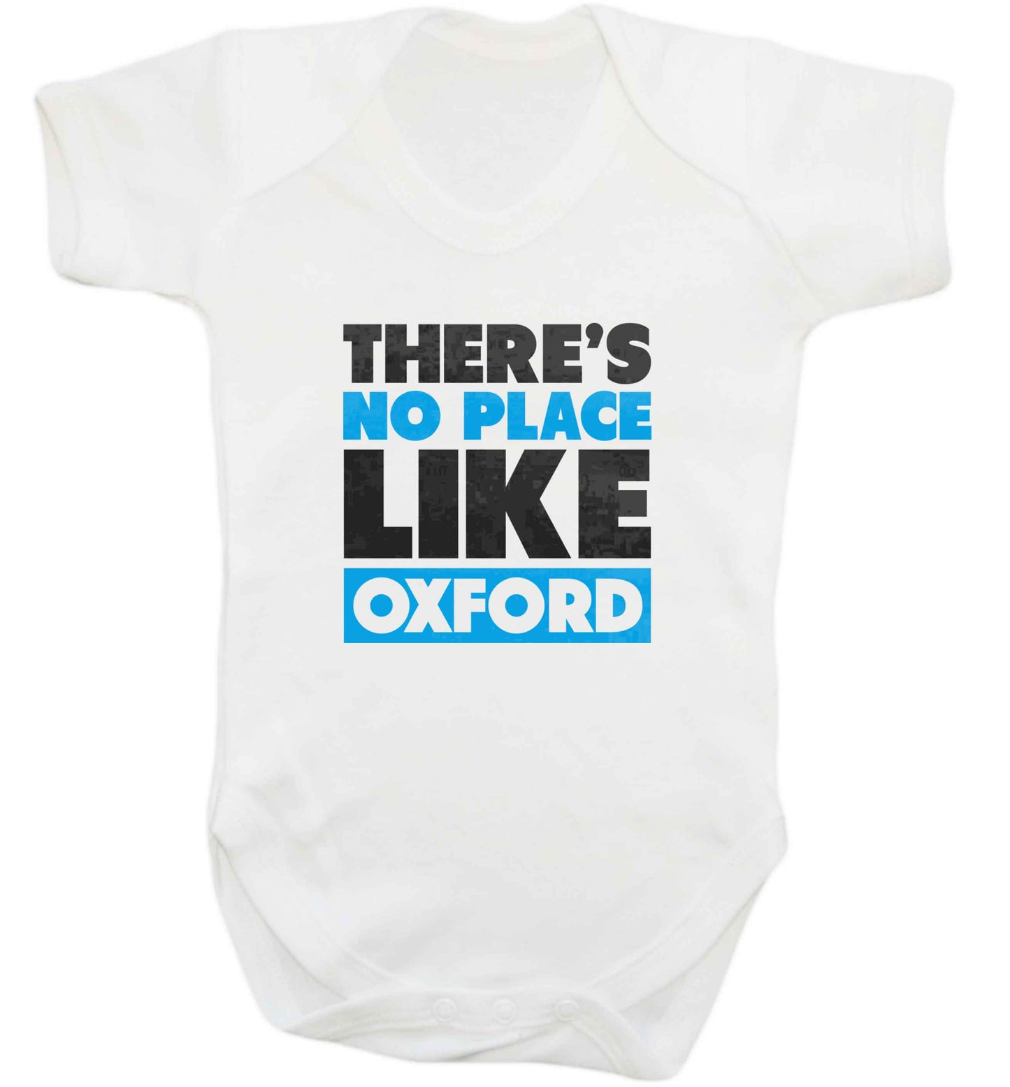 There's no place like Oxford baby vest white 18-24 months