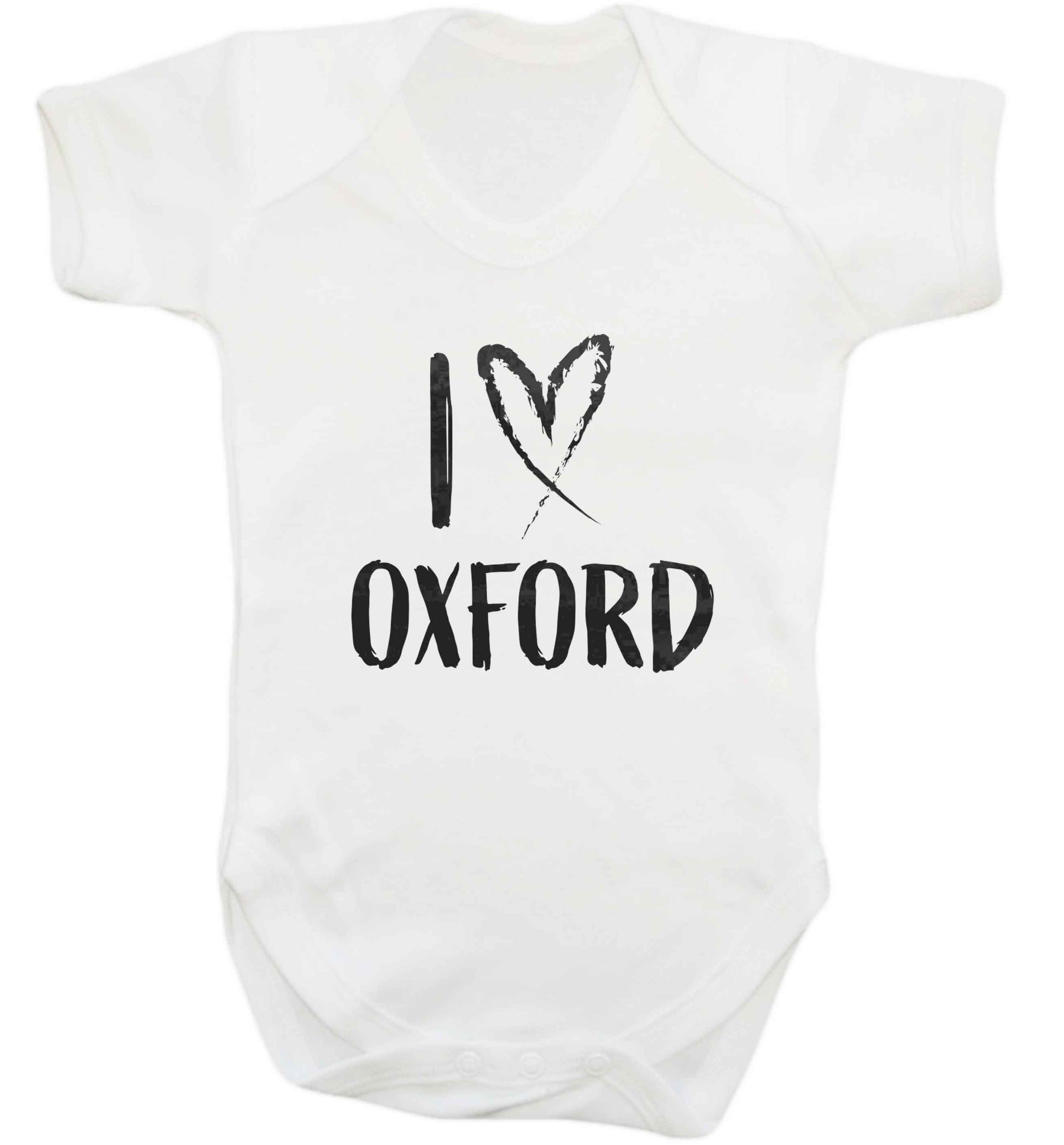 I love Oxford baby vest white 18-24 months
