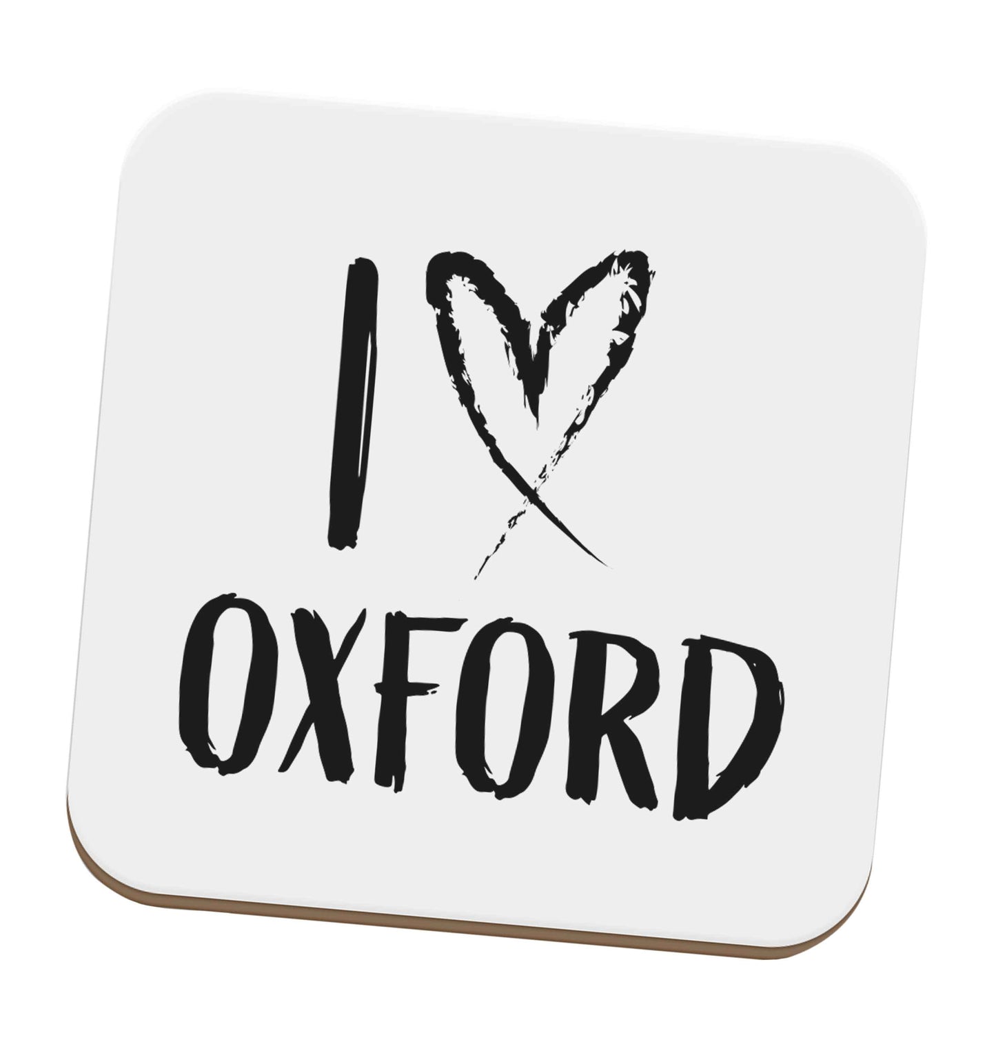 I love Oxford set of four coasters